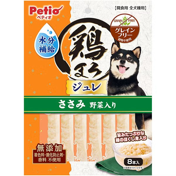 Petio - 無添加 雞肉味+紅蘿蔔﹑南瓜 補水唧唧棒 狗小食 (8支裝) (W14683) (80505365)