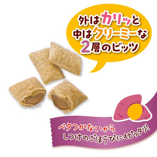 Petio - 紅薯夾心脆脆粒 狗小食80g (W14724) (80505375)