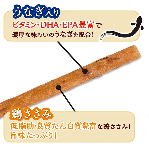 Petio - 素材原味系列 鰻魚&雞柳軟條 犬 80g (W14692) (80505377)