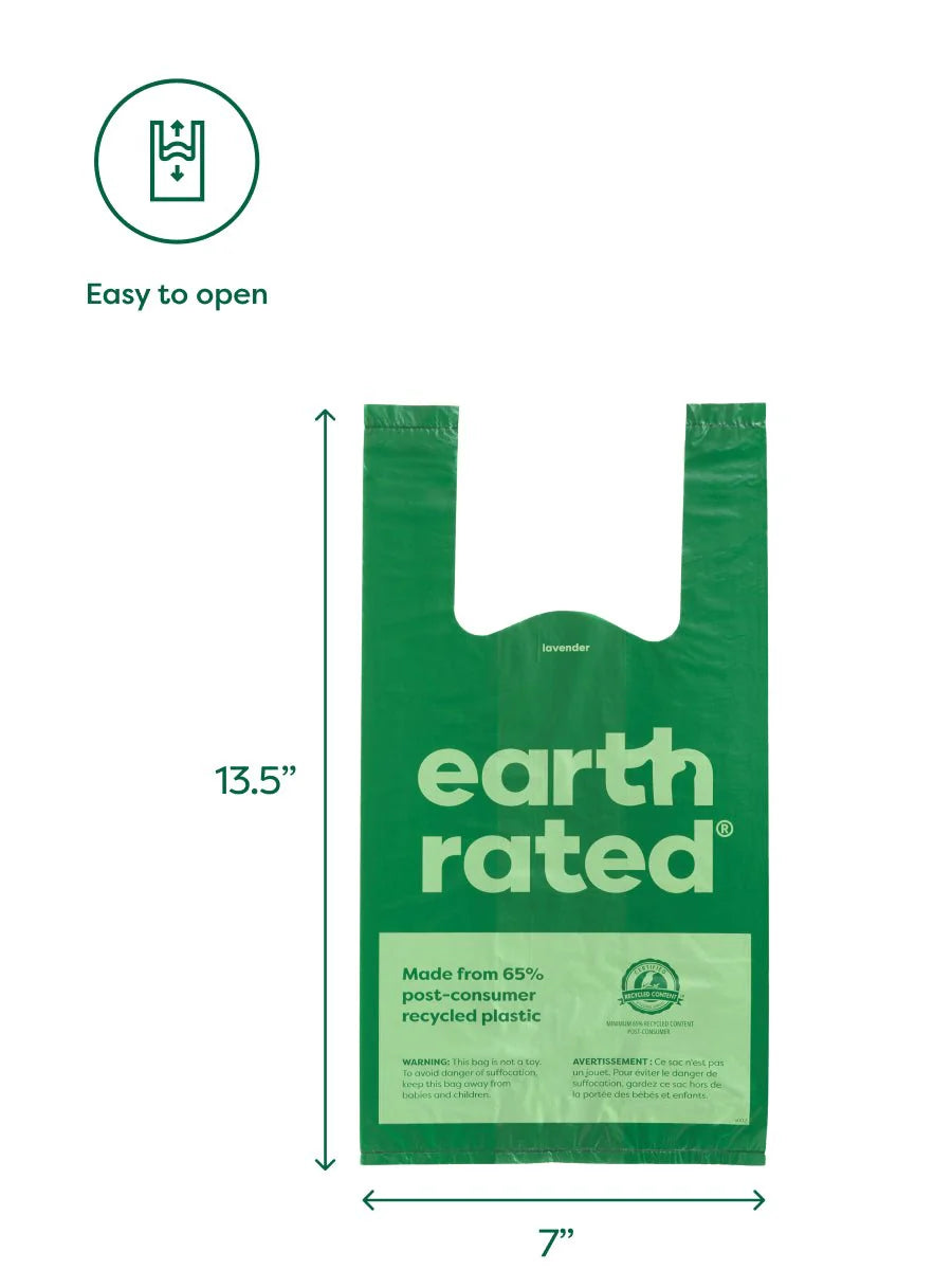 Earth Rated - 120個手提環保撿便袋 (無香味) (81607002)