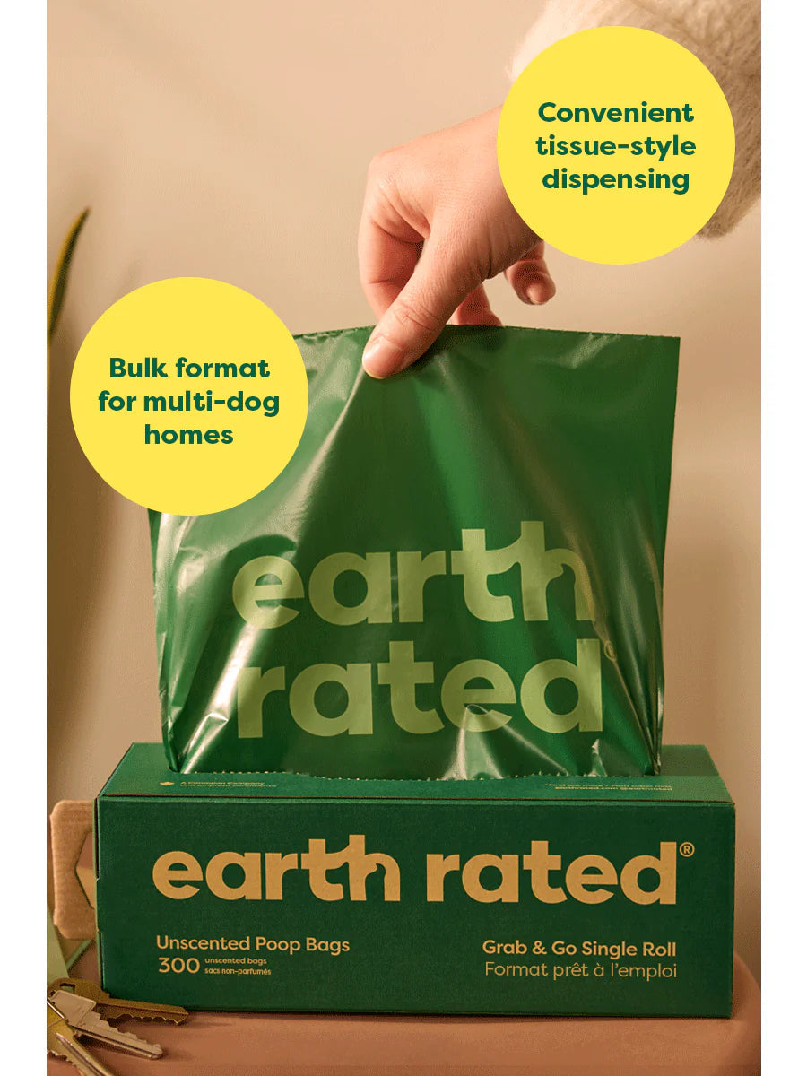 Earth Rated - 300個補充裝環保撿便袋 (81607003)