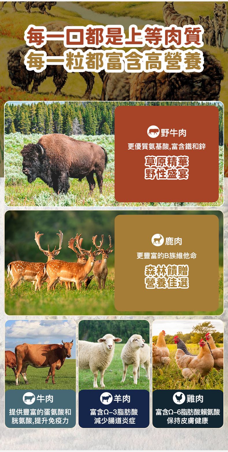 Taste of the Wild - #W48 TOW無穀物野牛+烤鹿肉配方 (成犬糧)5.6KG (90102388)