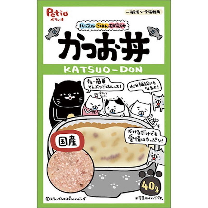 Petio - 日本產 鰹魚丼 餐包 (水分補充) 貓小食 40g (90603503)
