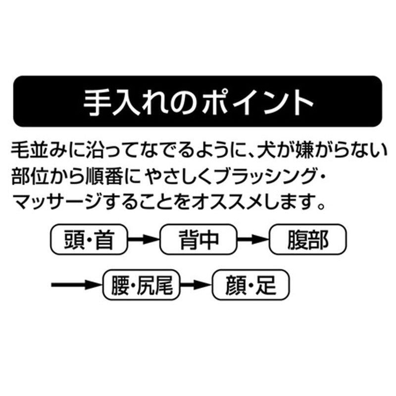 Petio - W25995 #E59" Porta 犬用橡膠雙面套指梳 (91602211)