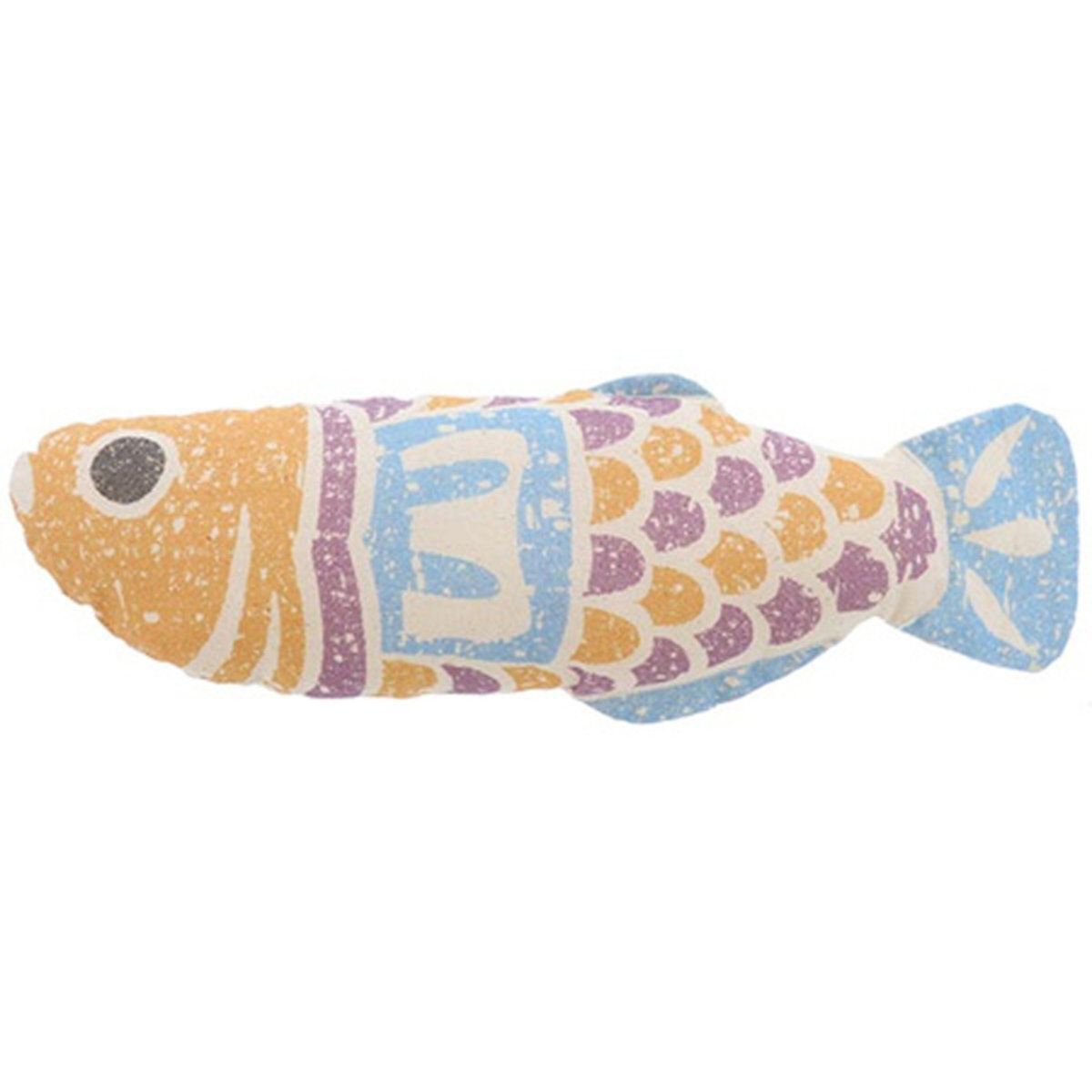 Petio - A25880 #G94 Add Mate木版風貓貓踢踢公仔 (青鳉魚) (91602260)