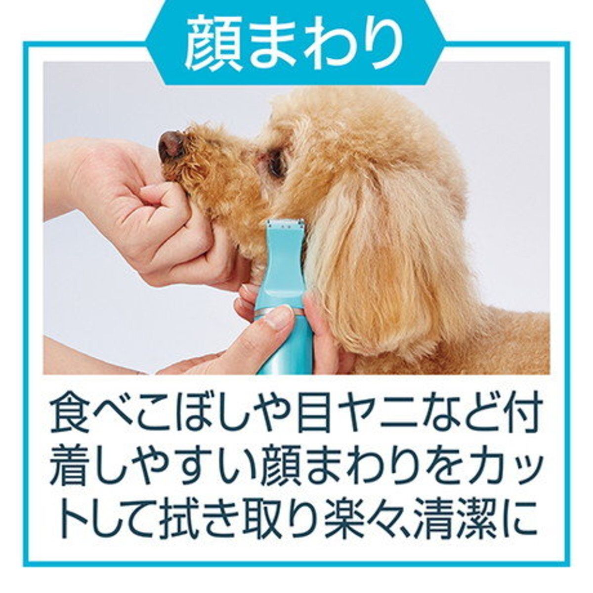 Petio - Self Trimmer寵物 無線防水 電動剃毛磨甲器 二合一 (16mm-USB充電版) (91602628)