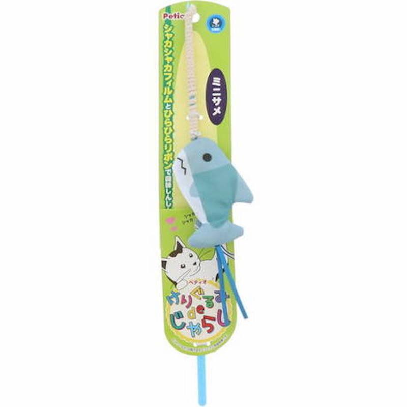 Petio - 沙沙發聲公仔逗貓棒
(迷你鯊魚) (91603342)