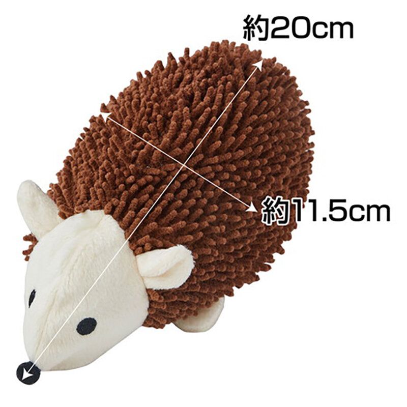 Petio - 毛茸茸沙沙發聲狗玩具 (BIG刺蝟)#G226 (W27201) (91603358)