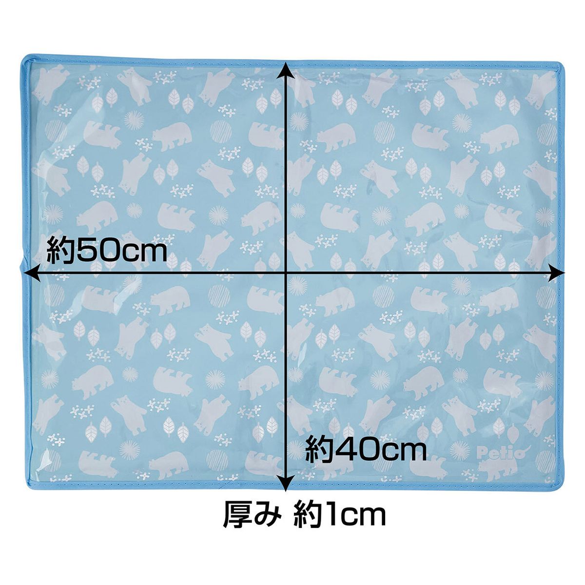 Petio - 極冷系列 鋁製凝膠軟墊 L (91603615)