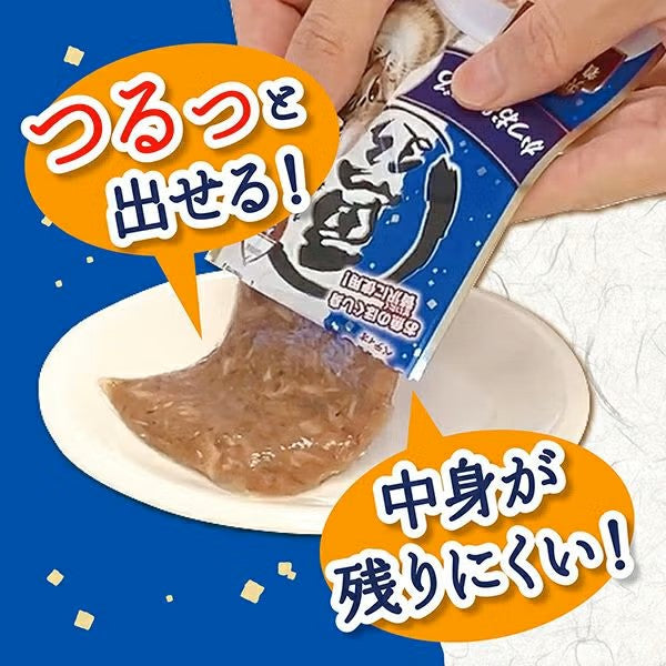 Petio - 無穀物 鰹魚+吞拿魚 +鰹魚片濕糧包 60g x4包 (W14655) (80405999X4)