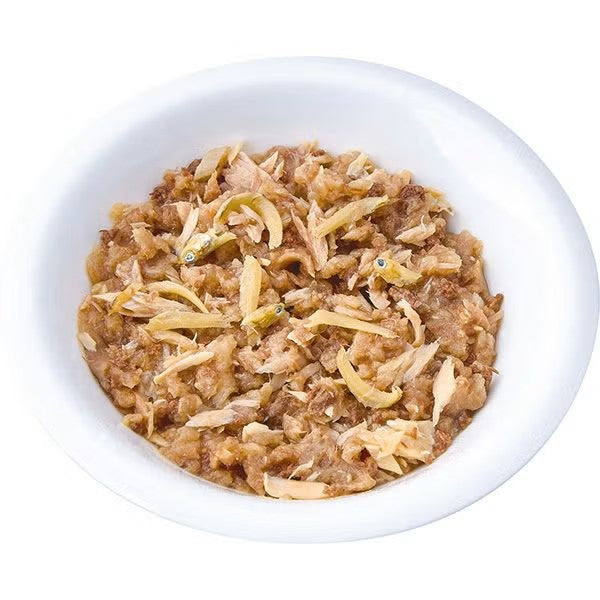 Petio - 無穀物 鰹魚+吞拿魚+銀魚濕糧包 60g x4包 (W14657) (80406000X4)