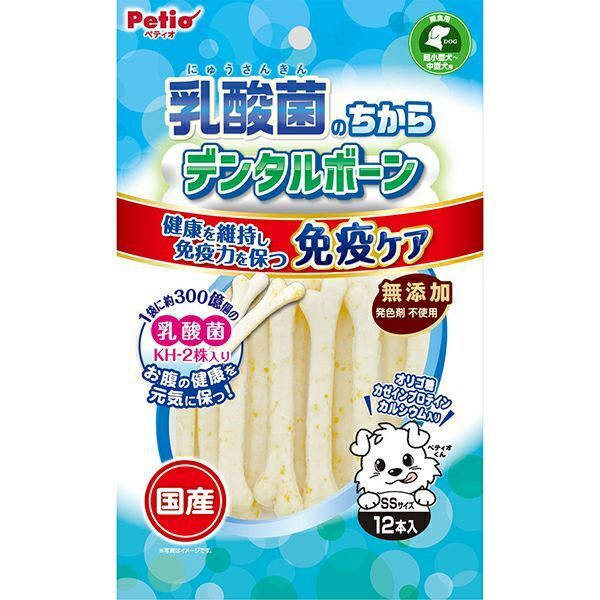 Petio - 乳酸菌 吞拿魚味潔齒骨  (12支裝) 狗小食  (W14426)  (80505307)