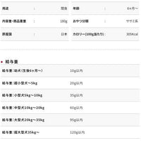 Petio - 高纖蔬菜濃郁蒸一口牛舌粒 狗小食180g  (W14552)  (80505313)