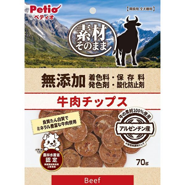 Petio - 無添加 牛肉片  (W14392)  (80505315)