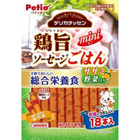 Petio - 鶏旨 雞肉+野菜味迷你香腸18條裝 狗小食 180g (W14581) (80505322)