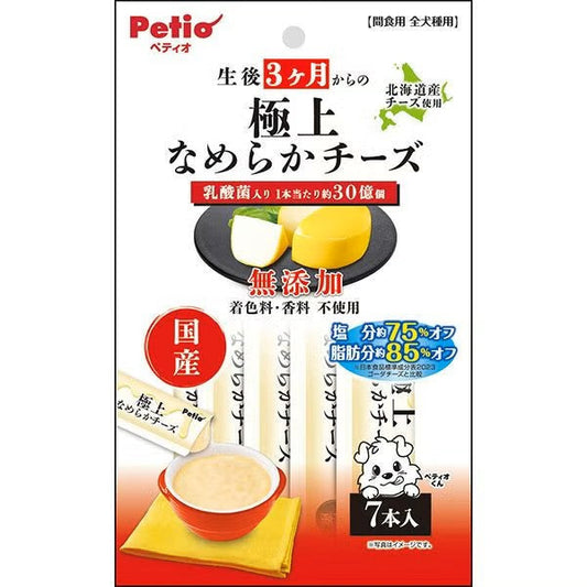 Petio - 極上 無添加 芝士乳酪唧唧棒 狗小食 (7支裝) (W14639) (80505352)