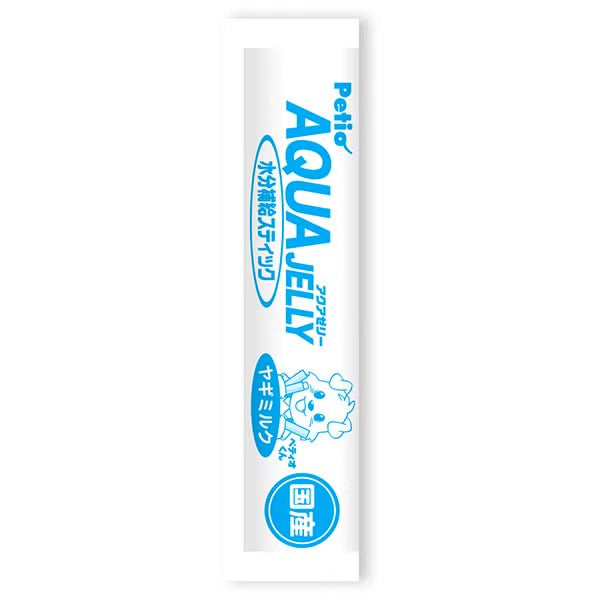 Petio - Aqua Jelly 山羊奶味 補充水份唧唧棒 狗小食 (8支裝) (W14670) (80505361)