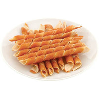 Petio - 雞胸肉 + 鱈魚雙層卷 狗小食 (12支裝) (W14720) (80505371)