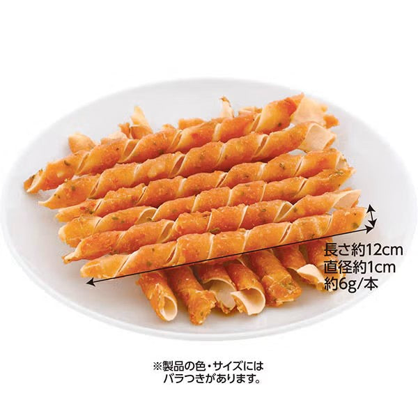Petio - 雞胸肉 + 鱈魚 + 蔬菜雙層卷 狗小食 (12支裝) (W14721) (80505372)