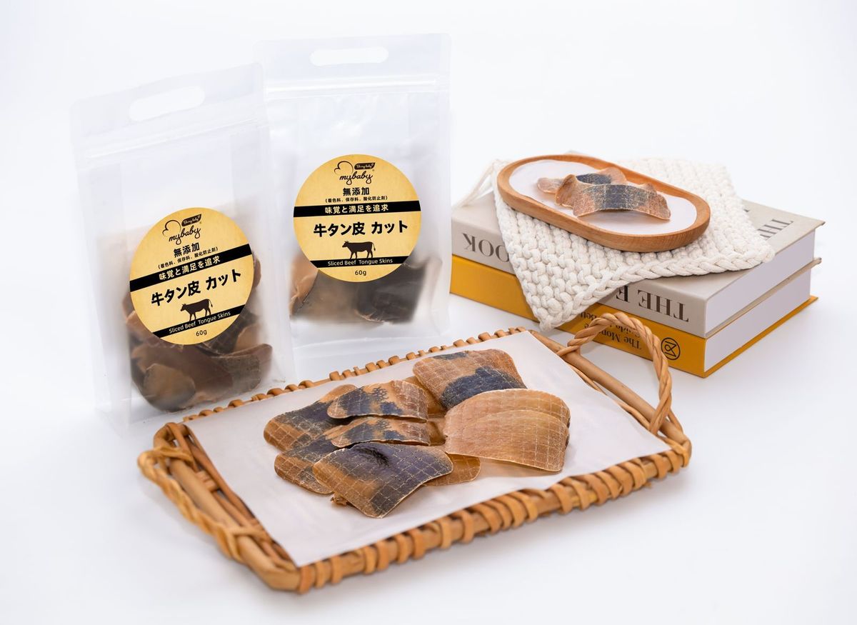 Be My baby - 牛舌皮切片狗小食 60g  (80509999)