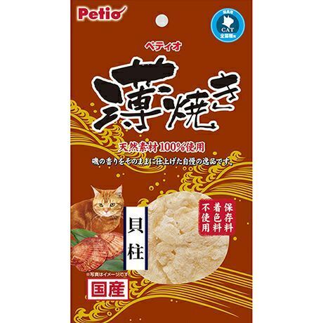 Petio - 薄燒 貝柱 貓小食 3g (W14364) (80605715)
