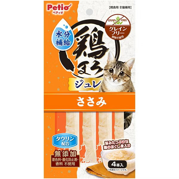 Petio - 水分補給果凍肉泥條 (雞肉口味) 貓小食 (4支裝) (W14680) (80605726)