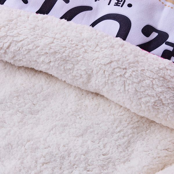 Petio - 貓用 蓬鬆可手洗可枕睡袋床 (白身魚絲小食款)(W27741) (81602997)