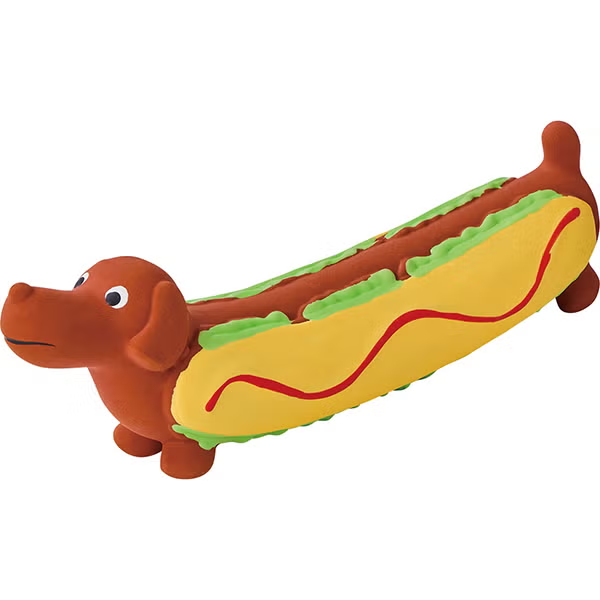 Petio - 犬用長條拉膠玩具系列 熱狗造型 (W27944) (81606023)