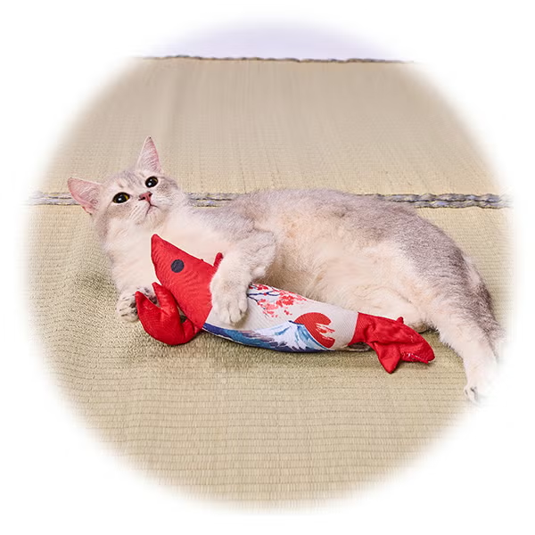Petio - 猫小町 踢踢蝦貓咪抱枕 (富士山款) (W27878) (81606024)
