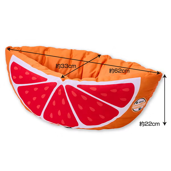 Petio - 涼爽舒適半圓型寵物床 (西柚型) (W27803) (81606028)