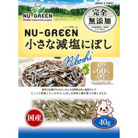 Petio - W14019 #A273 Petio NU-GREEN 無添加 減鹽原條小魚乾 (DHA?EPA+)狗小食 40g  (90503152)
