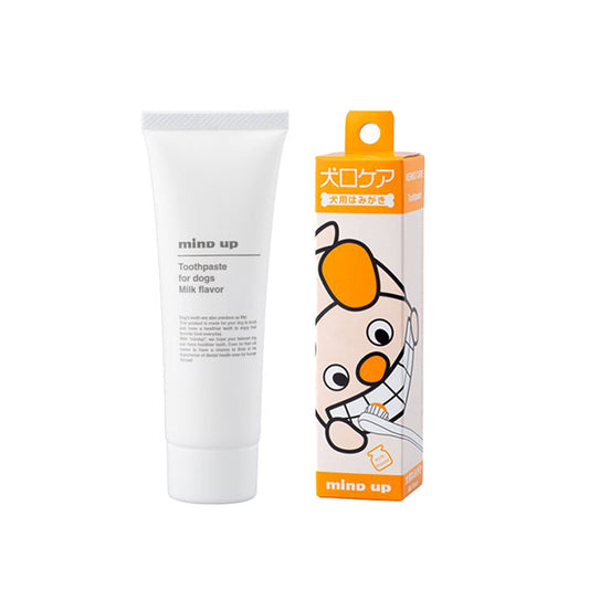 Mind Up - #M12 犬用牛奶味牙膏 60g (91601354)