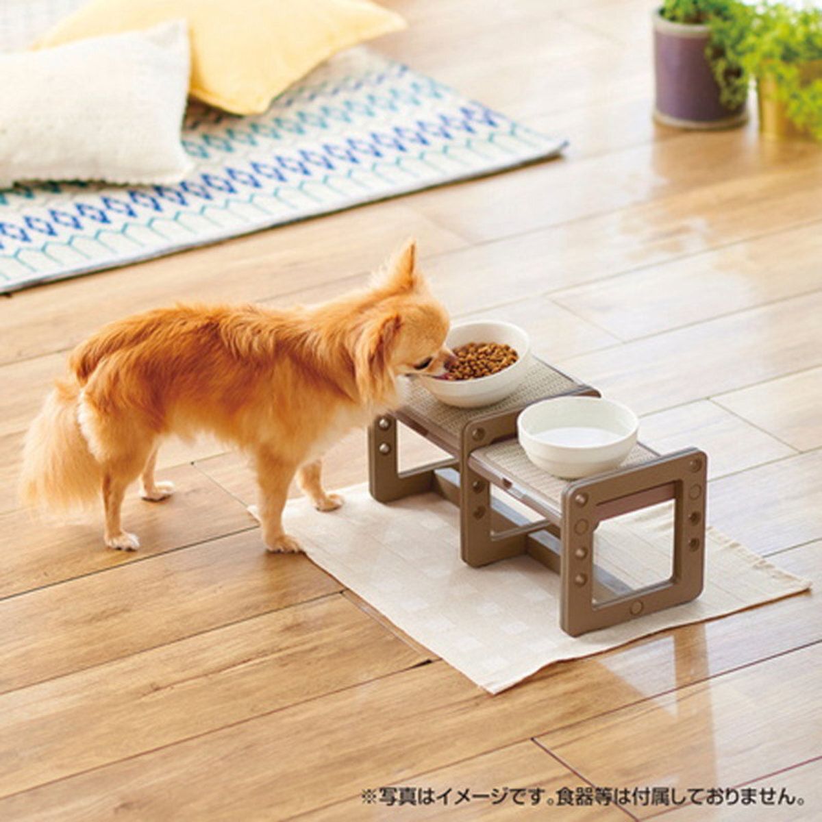 Petio - W26132 #F139 Petio犬用可調節細餐檯  (91602459)