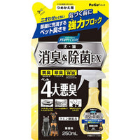 Petio - W26219 #F144 Petio貓犬專用 強力快速除臭除菌噴霧 補充裝 250ml  (91602464)