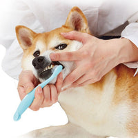 Petio - W26479 #F156 Petio 貓犬專用 纖細軟毛短柄潔齒牙刷  (91602629)