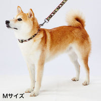 Petio - W57781 #J80 Ethical Door ECO抗菌防水迷彩狗頸帶 M 紅色  (91602738)