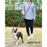 Petio - W57809 #J82 Ethical Door ECO多功能狗用 抗菌防水 迷彩免提拖帶牽繩 紅色  (91602740)