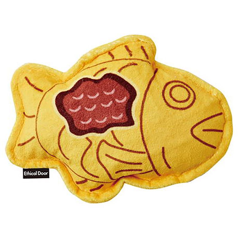 Petio - W26782 Ethical Door 笛子發聲狗玩具  (鯛魚燒)  (91603042)