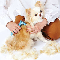 Petio - W26846 Self Trimmer 寵物去死毛梳 (帶安全鎖) 細  (91603048)