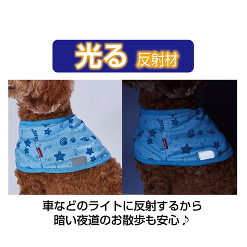 Petio -  可洗散步狗用清涼斗篷 M  (W27125)  (91603328)