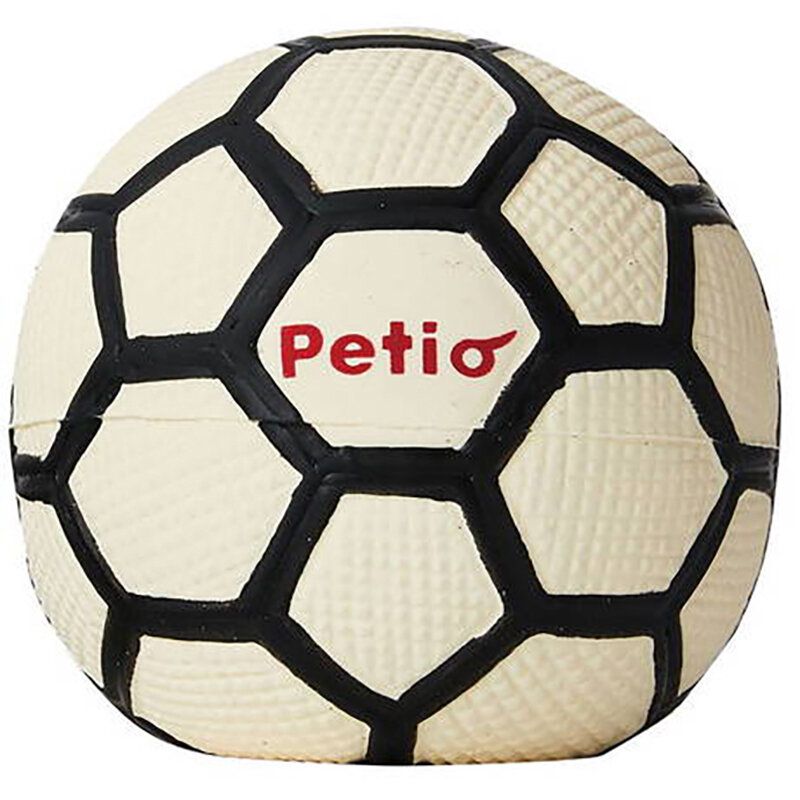 Petio - 柔軟乳膠無聲狗玩具 (足球)#G227 (W27170)  (91603359)