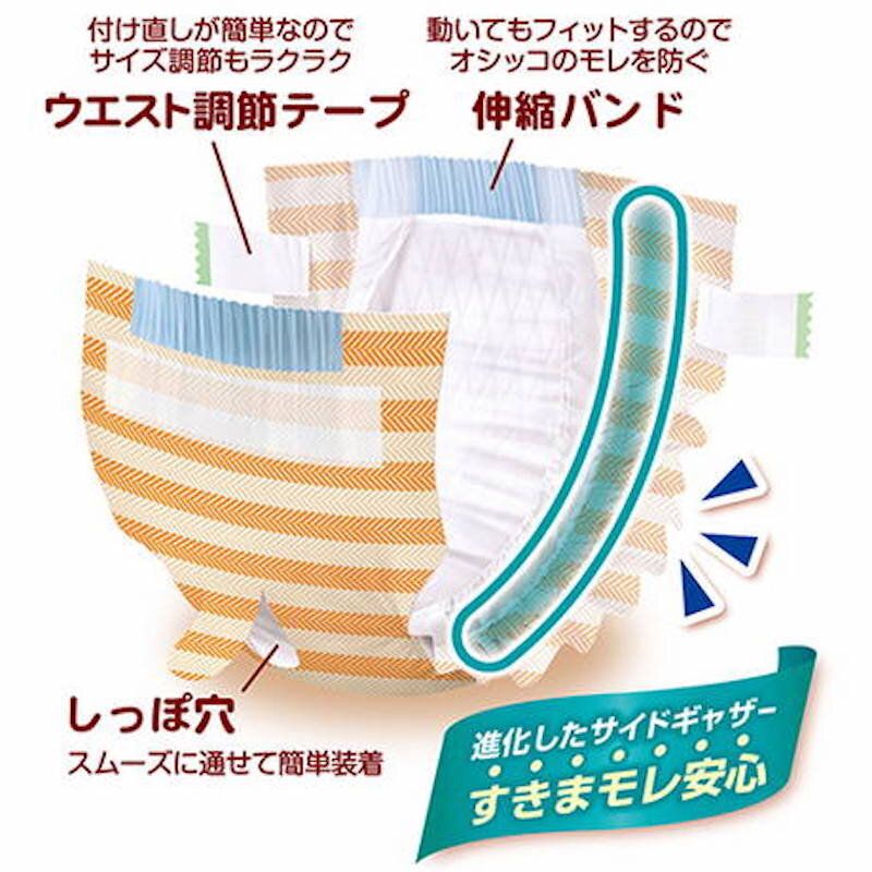Petio - zuttone高齡犬護理專用包圍式紙尿片 L 16片 (圓點尿褲可用)  (91603377)