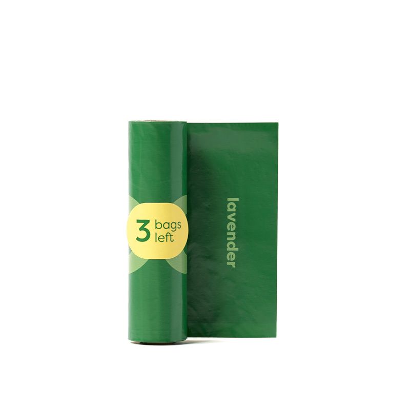 Earth Rated - 60個可降解撿便袋   (4卷補充裝) - 薰衣草味  (91603400)