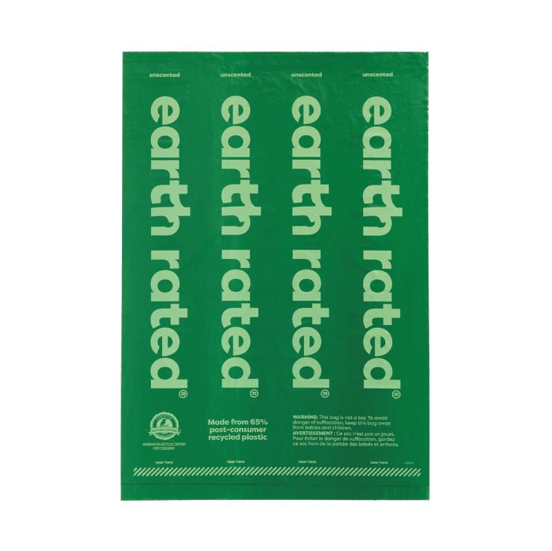 Earth Rated - 15個可降解撿便袋  (補充裝) - 無香味  (91603401)