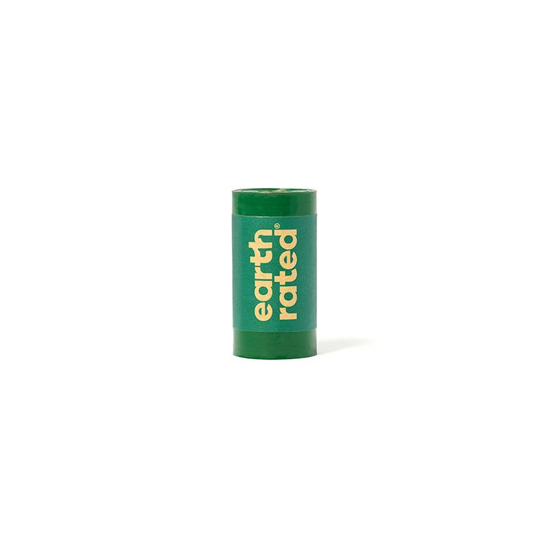 Earth Rated - 15個可降解撿便袋  (補充裝) - 無香味  (91603401)