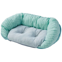Petio - Porta 犬用冷感可手洗方形床 海藍色 M  (W27107)  (91603406)