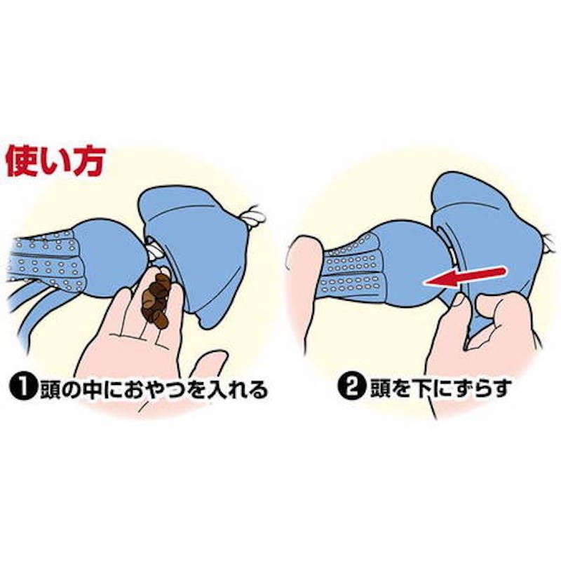 Petio - Add.Mate 互動拉扯 可藏食魷魚狗玩具  (A27215)  (91603508)