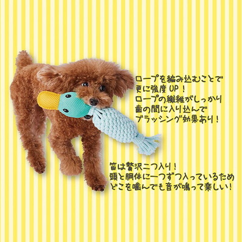 Petio - Add.Mate 潔齒發聲狗玩具 (綠頭鴨)  (91603510)