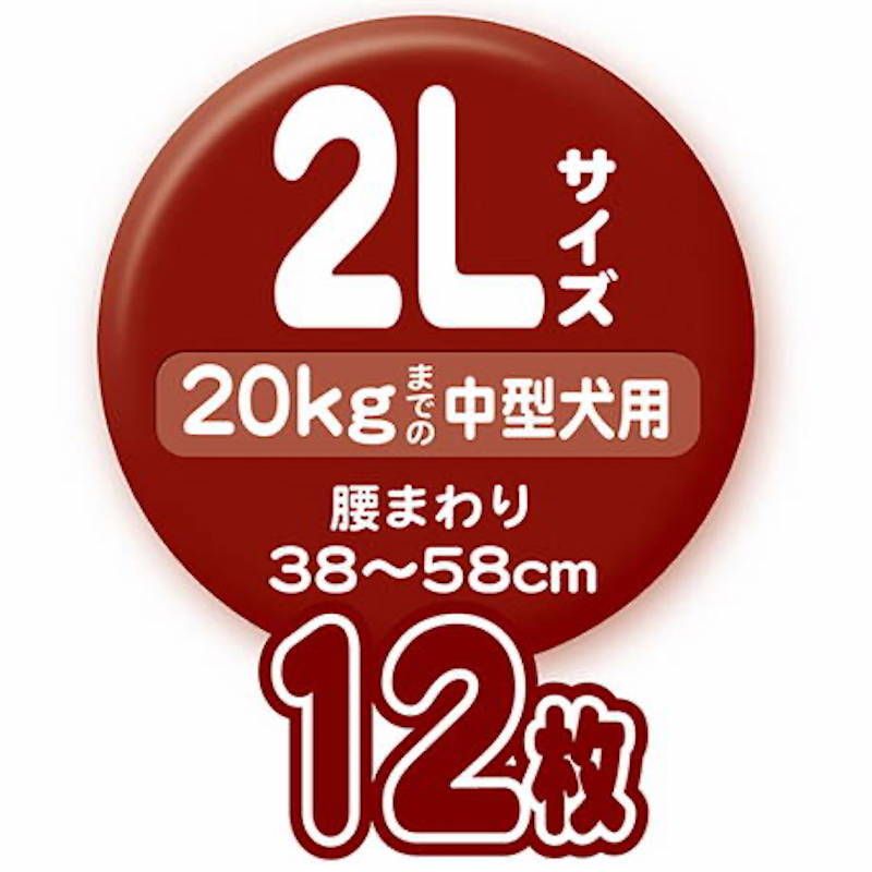 Petio - zuttone高齡犬護理專用紙尿片 2L 12片 (狗囡)  (91603515)
