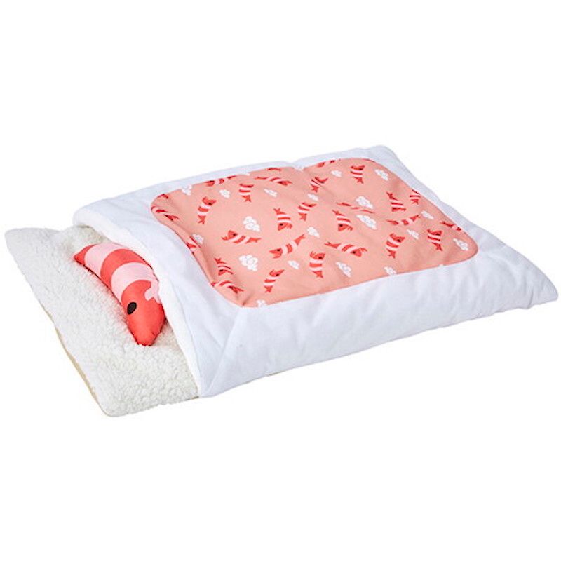 Petio - 貓狗用蓬鬆可手洗可枕睡袋床 附龍蝦枕頭  (W27265)  (91603522)